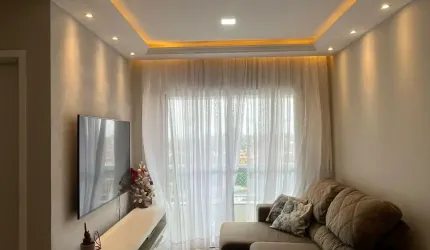 Alugo Excelente Apartamento no Condomínio 3D Tower, nascente 8° andar no Jardin Eldorado