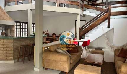 Casa com 4 dormitórios, 200 m² - venda por R$ 1.600.000 ou aluguel por R$ 6.200/mês - Park Imperial - Caraguatatuba/SP