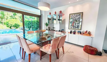 MORADA DA PENÍNSULA - Casa à Venda mobiliada com Piscina Privativa - 550 m², 4 Suítes - Reserva do Paiva - Condomínio Morada da Península