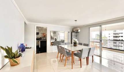 Apartamento tipo para venda com 3 quartos, sendo 3 suítes, 192m²
