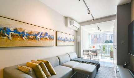 Apartamento tipo para venda com 1 quarto, 46m²
