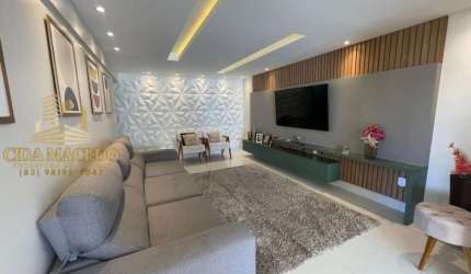 Apartamento com 3 quartos à venda no Manaíra, João Pessoa , 143 m2 por R$ 850.000