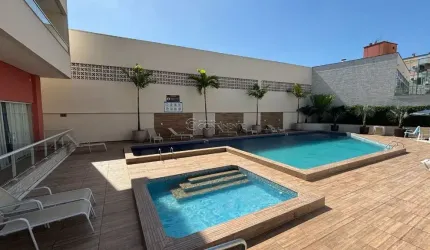 Apartamento 2 dormitórios com suíte e terraço - Barreiros - São José