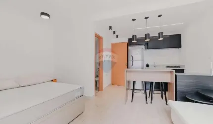 Studio garden mobiliado - vaga para moto