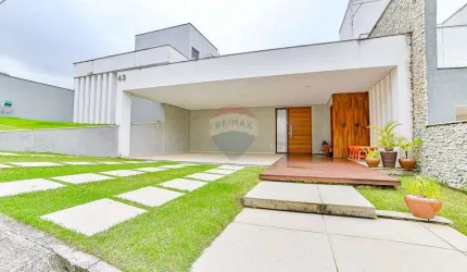 Casa Moderna com 4 quartos no condomínio Bosque Imperial