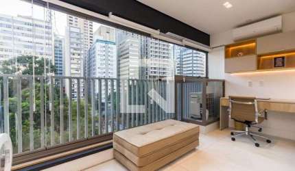 Apartamento à Venda - Jardim Paulista, 1 Quarto,  50 m2