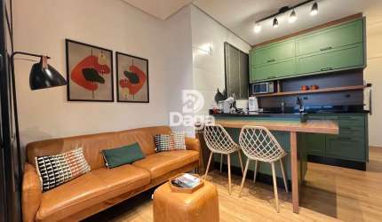 Excelente Studio mobiliado e decorado!