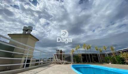 LINDA Cobertura com Piscina no Córrego Grande, Florianópolis/SC