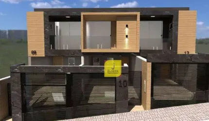 Casa com 3 quartos (suíte), 2 vagas e quintal no Recanto da Mata