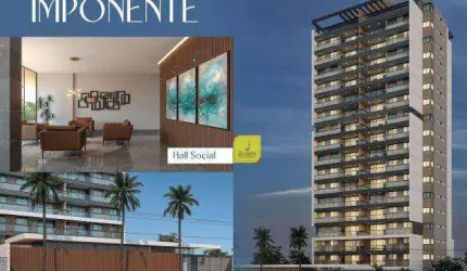 Apto alto padrão de 2 quartos com suíte, varanda gourmet e 2 vagas no Estrela Sul