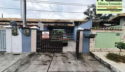 Casa com 1 quarto à venda na Rua Cinquenta e Seis, Guaratiba (Ponta Negra), Maricá, 51 m2 por R$ 350.000