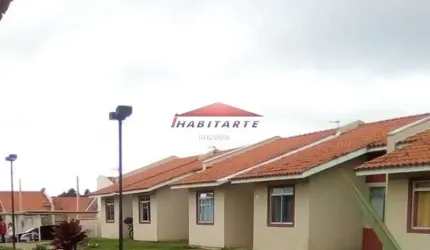 Casa à venda em Fazenda Rio Grande-PR, bairro Nações: 2 quartos, sala, banheiro, garagem. Condomínio Central Park II!
