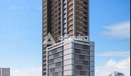 Apartamento à venda 1 Quarto, 1 Suite, 1 Vaga, 140.34M², Centro, Ponta Grossa - PR