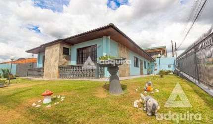Casa à venda 4 Quartos, 2 Vagas, 380.1M², Uvaranas, Ponta Grossa - PR