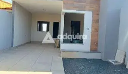 Casa nova à venda no Canaã com 3 Quartos (1 Suite), 2 Vagas, 150M², Contorno, Ponta Grossa - PR