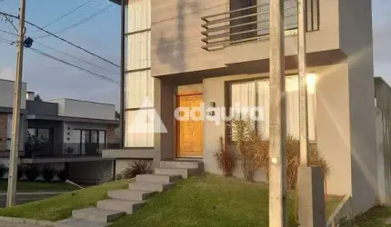 Casa semimobiliada, à venda e locação, em condomínio fechado, Ecoville I, semimobiliado, Contorno,