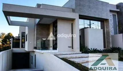 Casa à venda 5 Quartos, 5 Suites, 10 Vagas, 615M², Estrela, Ponta Grossa - PR