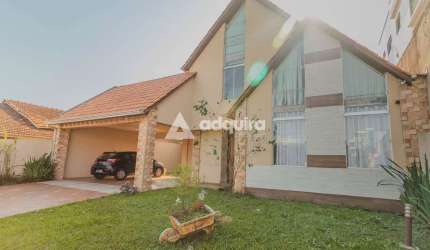 Casa à venda 5 Quartos, 4 Suites, 3 Vagas, 400M², Uvaranas, Ponta Grossa - PR
