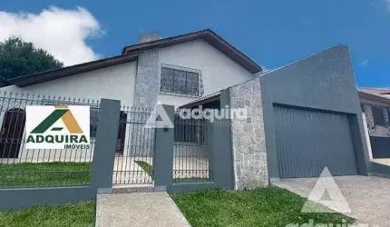 Casa à venda 6 Quartos, 2 Suites, 3 Vagas, 462M², Oficinas, Ponta Grossa - PR
