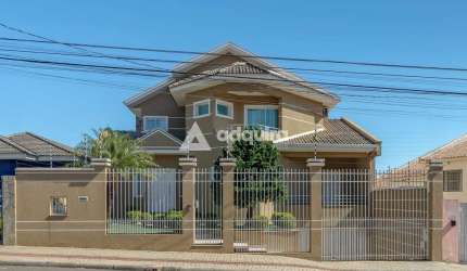 Casa à venda e locação 4 Quartos, 1 Suite, 3 Vagas, 436.8M², Jardim Carvalho, Ponta Grossa - PR