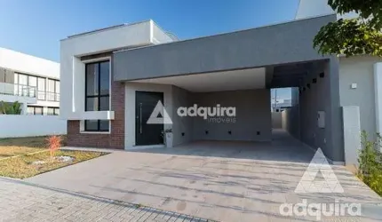 Casa à venda 3 Quartos, 1 Suite, 2 Vagas, 200M², Cará-cará, Ponta Grossa - PR