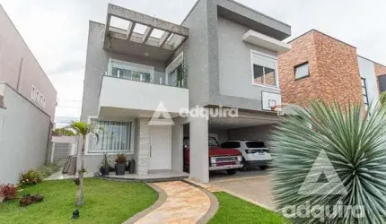 Casa à venda 4 Quartos, 3 Suites, 4 Vagas, 356.5M², Jardim Carvalho, Ponta Grossa - PR