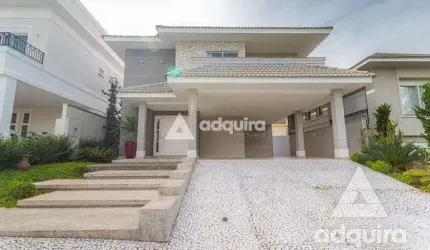 Casa à venda no Condomínio La Defense com 4 Suites, 3 Vagas, 403M², Estrela, Ponta Grossa - PR