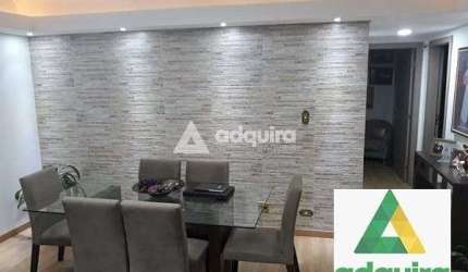 Apartamento à venda 2 Quartos, 1 Vaga, 108M², Nova Rússia, Ponta Grossa - PR