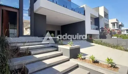 Sobrado alto padrão, Condomínio Villa Toscana, mobiliado, para venda, Colônia Dona Luíza, Ponta Gro