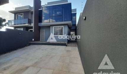 Sobrado semimobiliado à venda, 3 Quartos, 1 Suite, 2 Vagas, 90M², Estrela, Ponta Grossa - PR