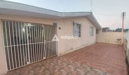 Casa em alvenaria, com 4 quartos, espço gourmet nos fundos à venda na Vila Dal Col - Uvaranas, Pont