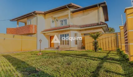 Sobrado com piscina aquecida 4 Quartos, 3 Suites, 4 Vagas, à venda Orfãs, Ponta Grossa - PR