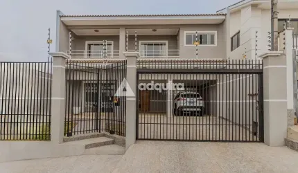 Casa à venda, Nova Rússia, 04 quartos, Edícula com churrasqueira, Ponta Grossa, PR
