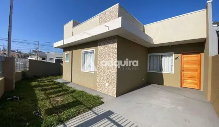 Casa com 3 quartos à venda na Rua Doralice Correia Pylypiec, Cará-cará, Ponta Grossa, 70 m2 por R$ 320.000