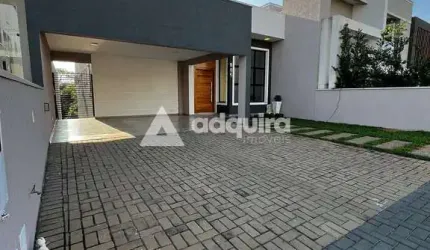 Casa à venda, Semi-mobiliada, Condomínio Vila Toscana; Colônia Dona Luíza, Ponta Grossa, PR