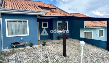 Casa à venda, Condomínio fechado, 4 quartos, Bairro Orfãs, Ponta Grossa, PR