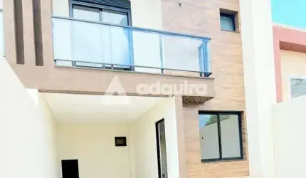Lindos sobrados novos à venda, 115 m² com 3 quartos/ 1 suíte, próximo a Tamara Materiais de Constru