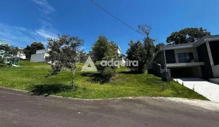 Terreno em condomínio à venda - PARQUE DOS INGLESES - Com 345,3m², Jardim Carvalho, Ponta Grossa, P