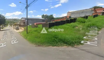 Terreno de esquina na Santa Paula à venda, Contorno, Ponta Grossa, PR