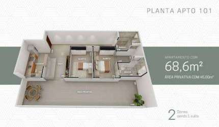 Apartamento em Vila dos Técnicos  -  Timóteo