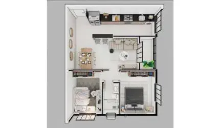 Apartamento em Santa Terezinha II  -  Coronel Fabriciano