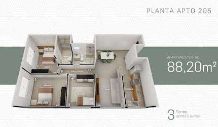 Apartamento em Vila dos Técnicos  -  Timóteo