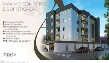 Apartamentos no Residencial Atlanta no Veneza  -  Ipatinga