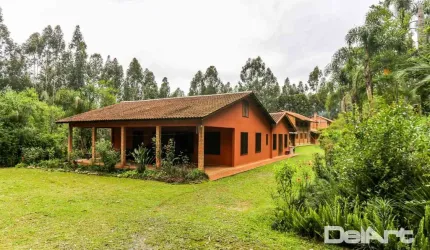 Chácara maravilhosa com 7 dormitórios à venda por R$ 2.400.000,00 - Cunhupã - Rio Negro/PR