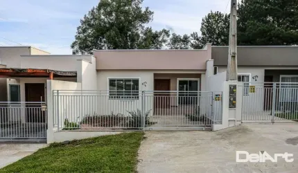 Casa térrea (geminada) - R$ 259.000,00 - Novinha - 61,02m2 - Bairro Bom Jesus/Rio Negro-Pr.