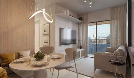 Apartamento com 2 dormitórios à venda, 47 m² por R$ 521.240,31 - Boa Viagem - Recife/PE