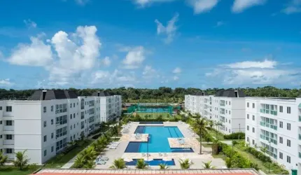Apartamento em Porto de Galinhas com lazer completo.