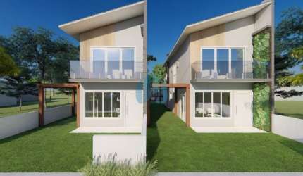 Belas Casas Localizadas no Loteamento Quinta das Palmeiras, Campo Duna | Garopaba - SC