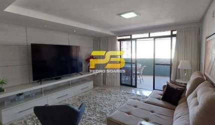 Vendo lindo apartamento de 214m2 a apenas 150m da praia de Tambaú!