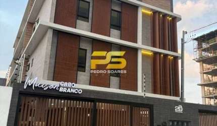 Vendo Apto Novo a 300m do Mar com 3qts e 68m2 no Cabo Branco - Nascente Sul